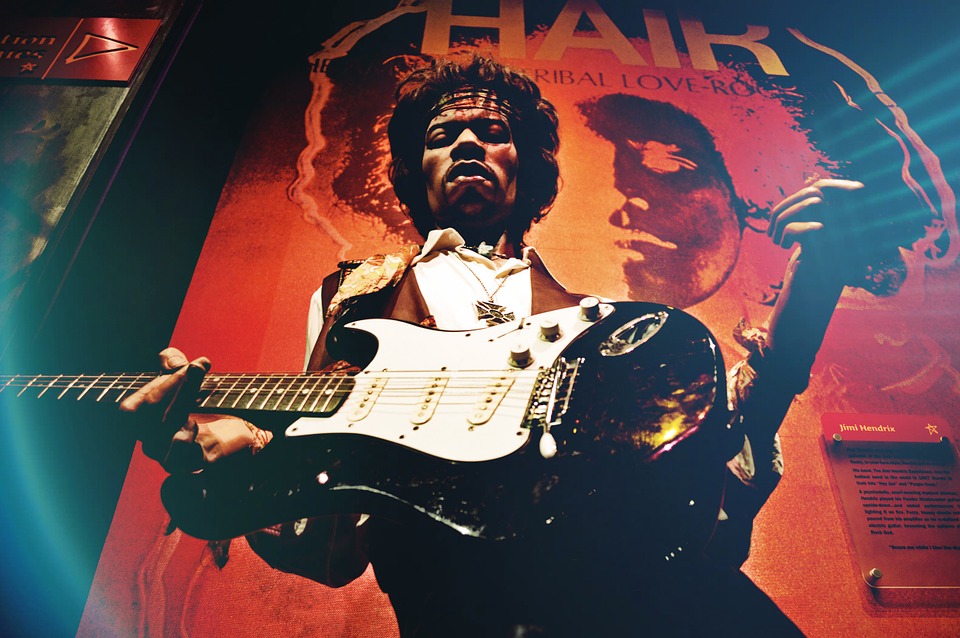 Jimi Hendrix, Pixabay